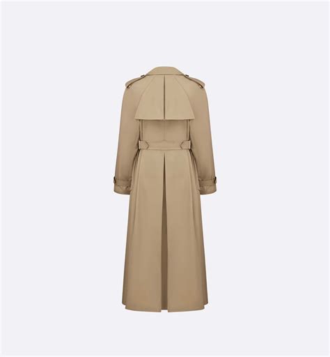 dior trench coat 2021|Trench Coat with Dior Oblique Collar Oatmeal Technical Cotton.